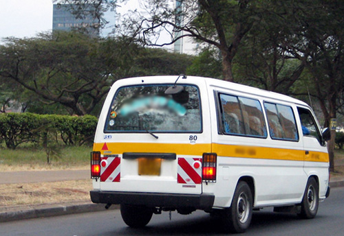 A Matatu in Kenya - Business Studies Form Two